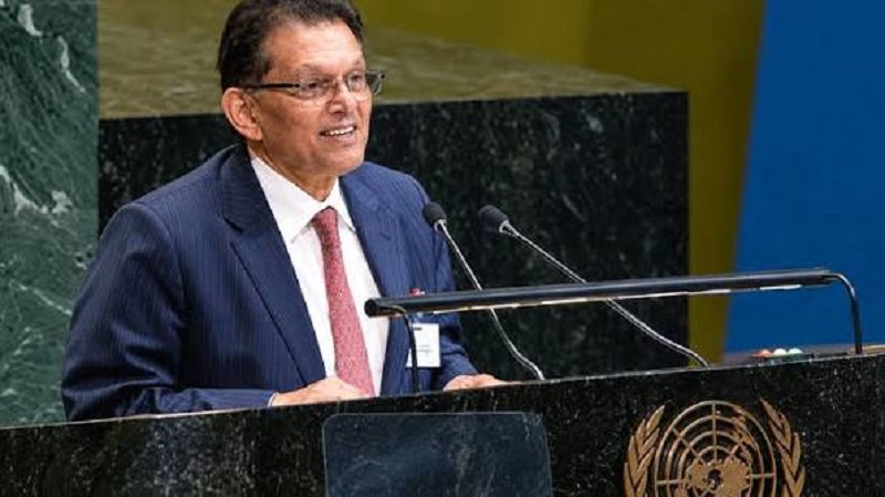 জাতিসংঘের ৮১তম অধিবেশনের সভাপতি হিসেবে শপথ নিলেন খলিলুর রহমান